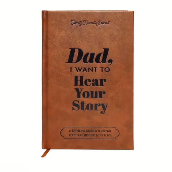Leatherbound Heirloom Journal "Dad, I Want to Hear Your Story" - Picture 6 of 6